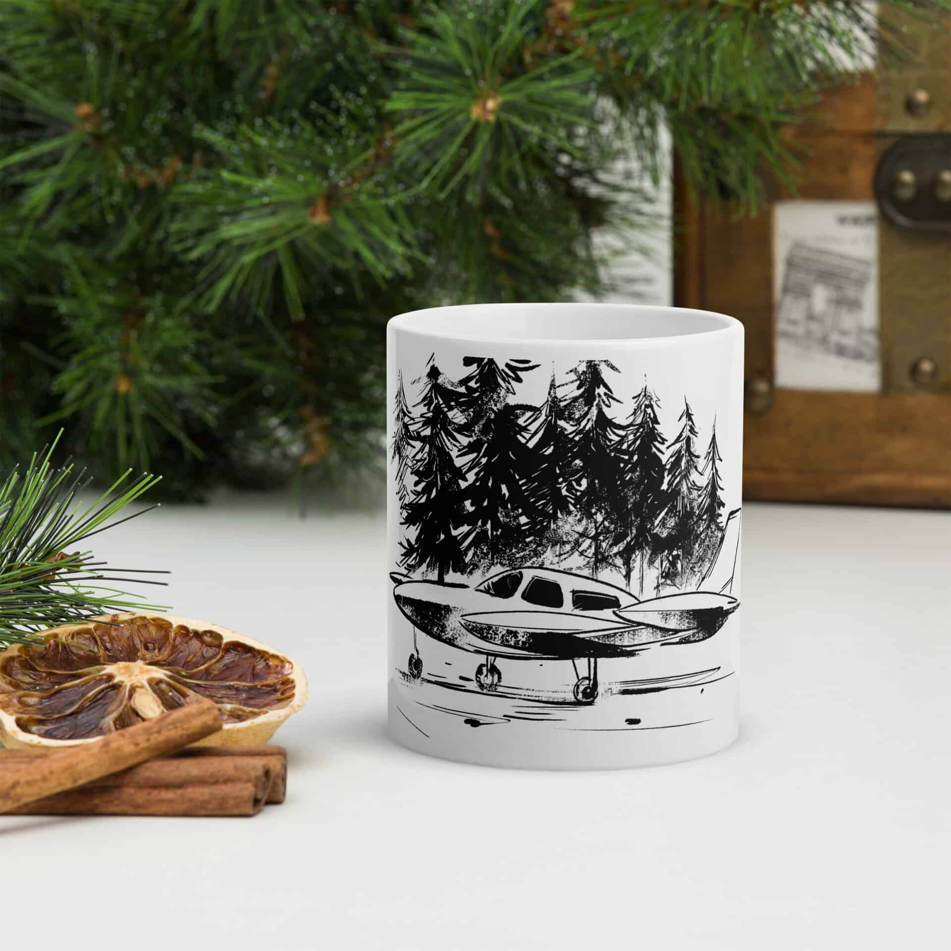 Surgery in the Swamp Glossy mug